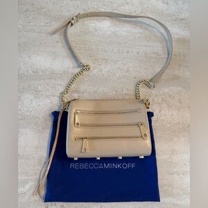 Rebecca Minkoff Beige Crossbody Bag